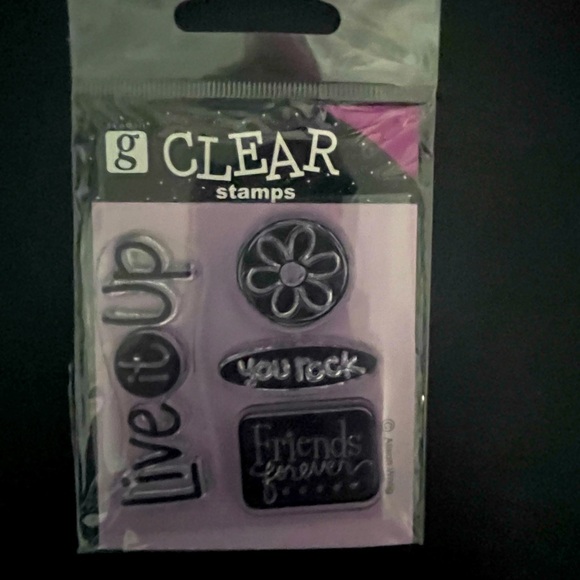 Studio G four sets of clear stamps - various themes - Picture 5 of 5